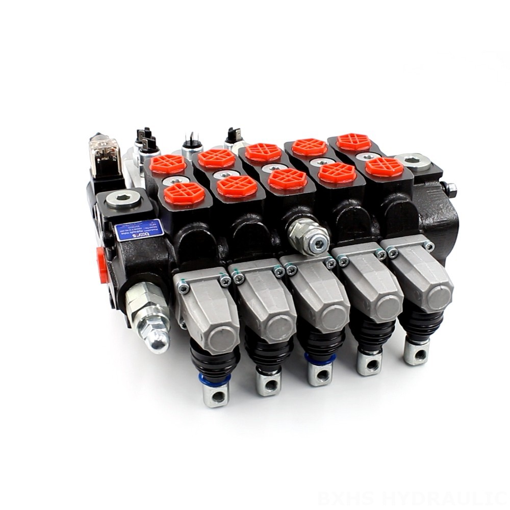 Hydraulic Tipper Control Valve Manual Hydraulic Directional Valve: 5 Spool, Sectional - Buy Now image